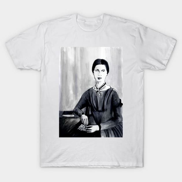 Emily Dickinson T-Shirt by zombierust